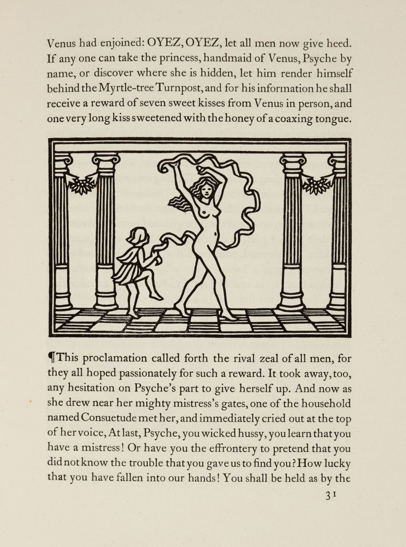 Mason (J.H.).- Apuleius (Lucius) Cupid & Psyche, one of c.130 copies, 1935 & others printed by or …