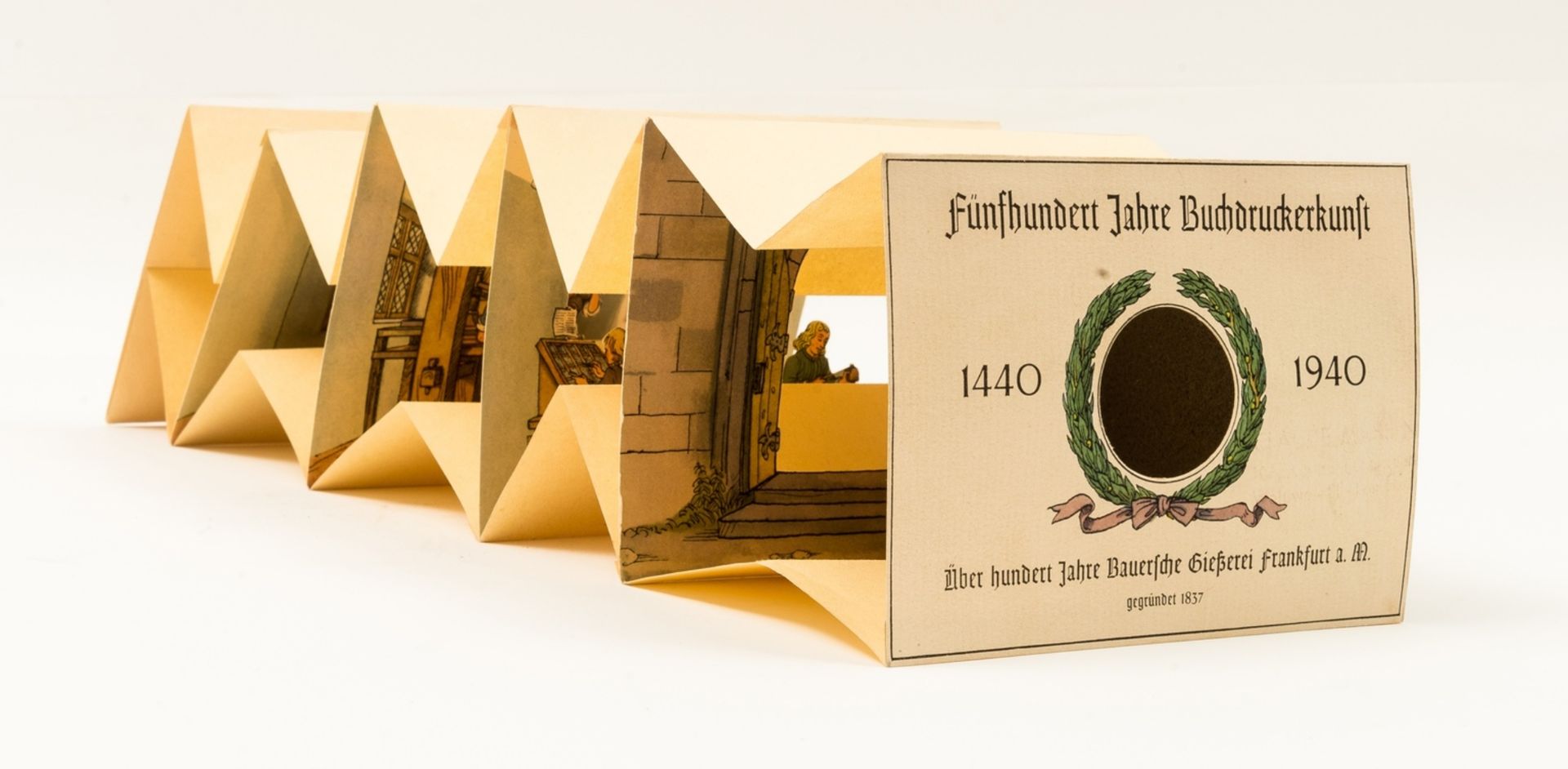 Peepshows.- Kredel (Fritz) Fünfhundert Jahre Buchdruckerkunst 1440-1940, Frankfurt, Bauer, 1940 & …