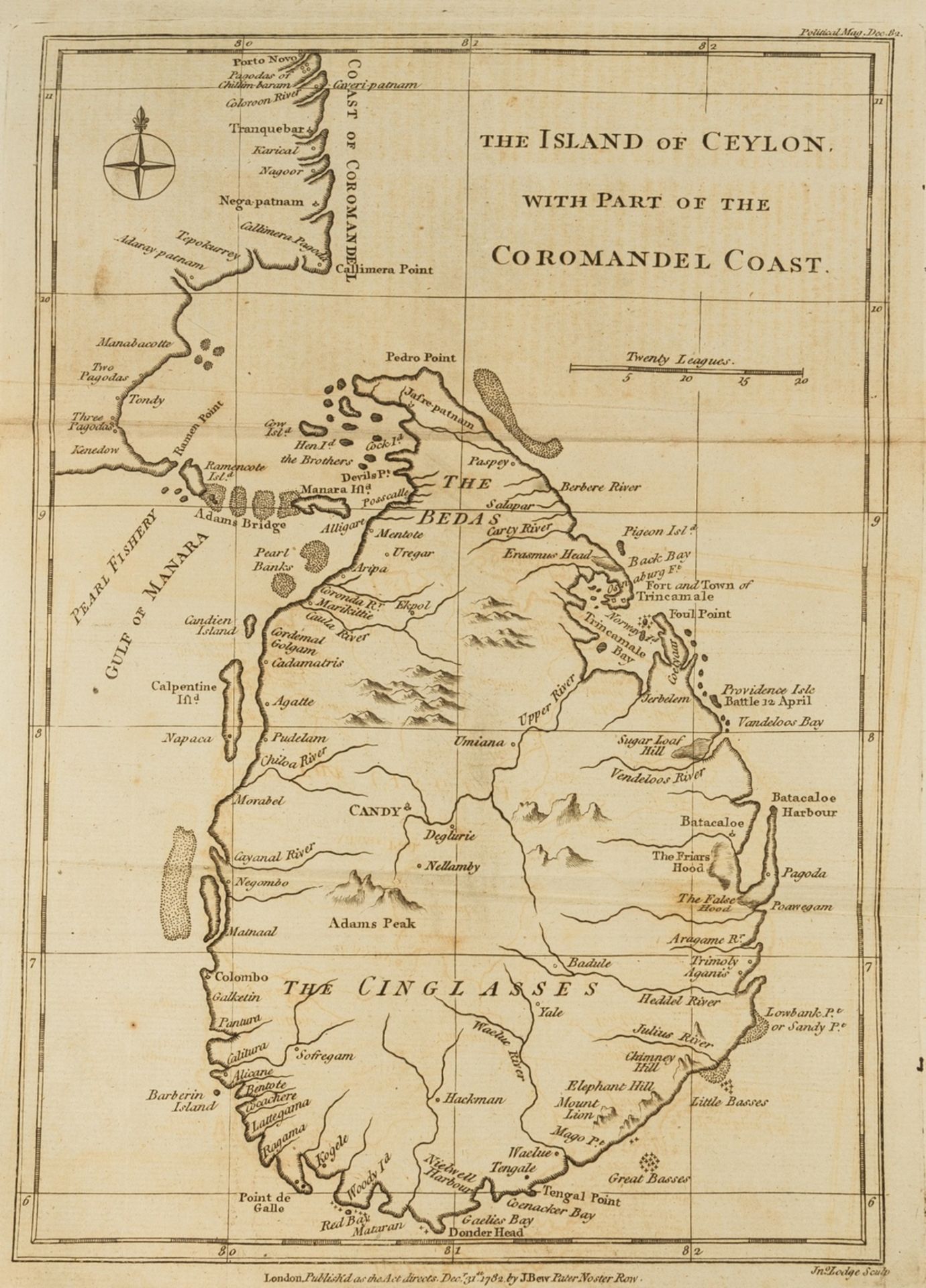 America.- Boston.- Political Magazine (The) [Journal for 1782, including 20 folding maps], 1782. - Image 2 of 2