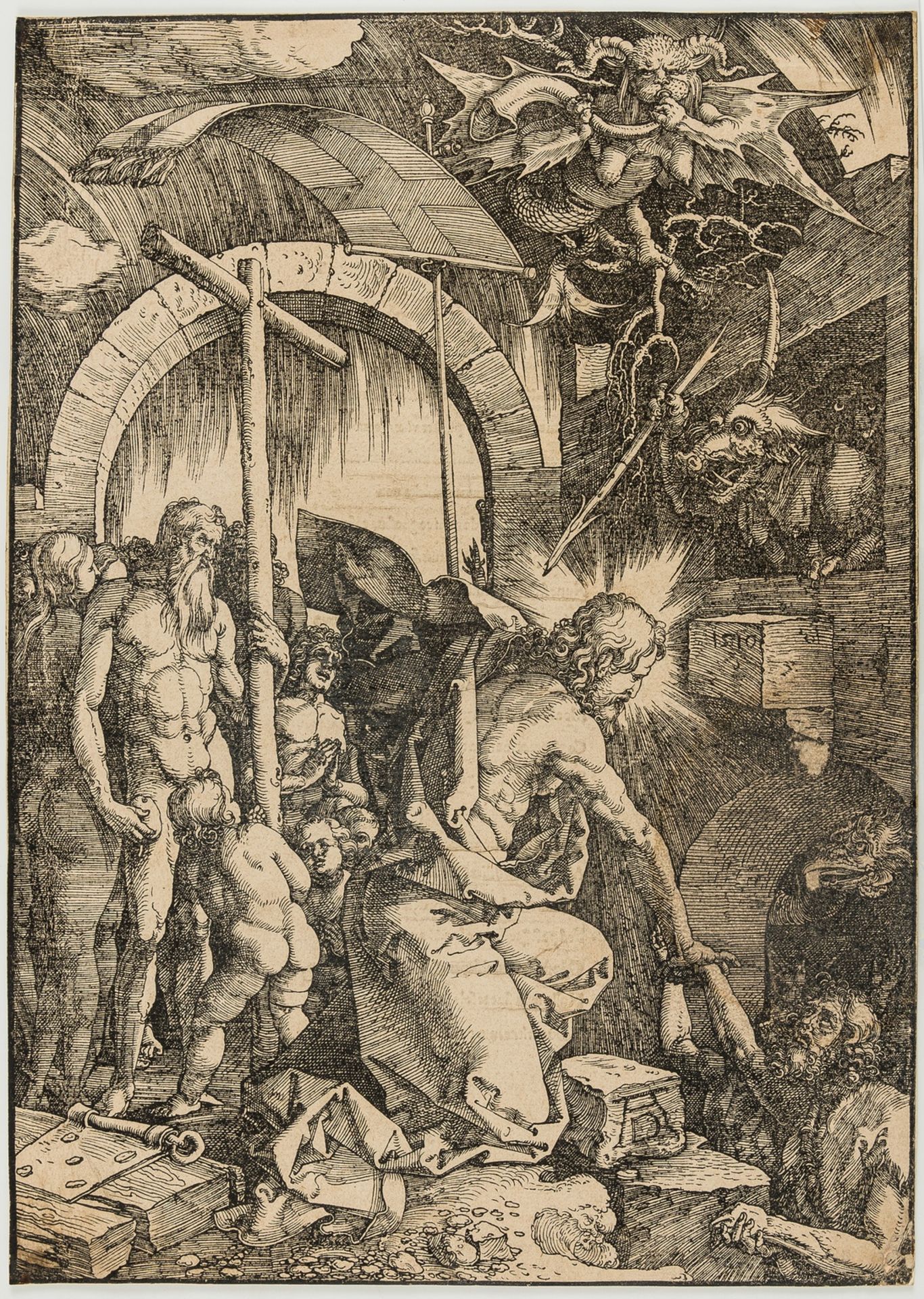 Albrecht Dürer (1471-1528) Christ in Limbo, from: The Large Passion