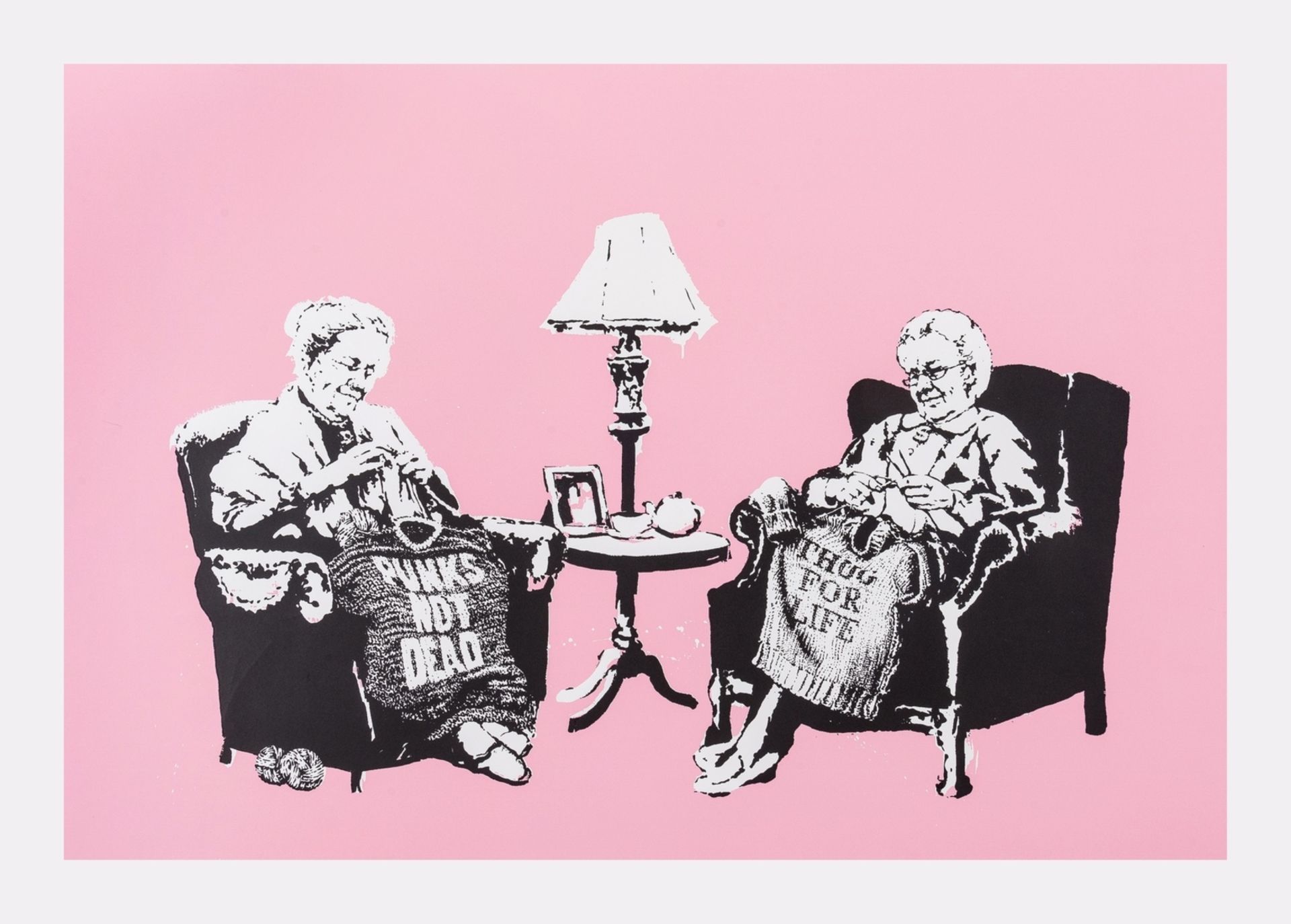 Banksy (b.1974) Grannies