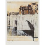 Christo & Jeanne-Claude (1935-2020 and 1935-2009) The Pont Neuf Wrapped, Project For Paris, 1976