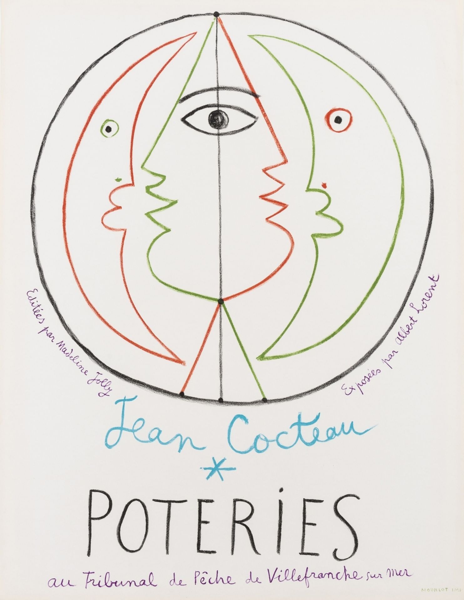 Jean Cocteau (1889-1963) Poteries