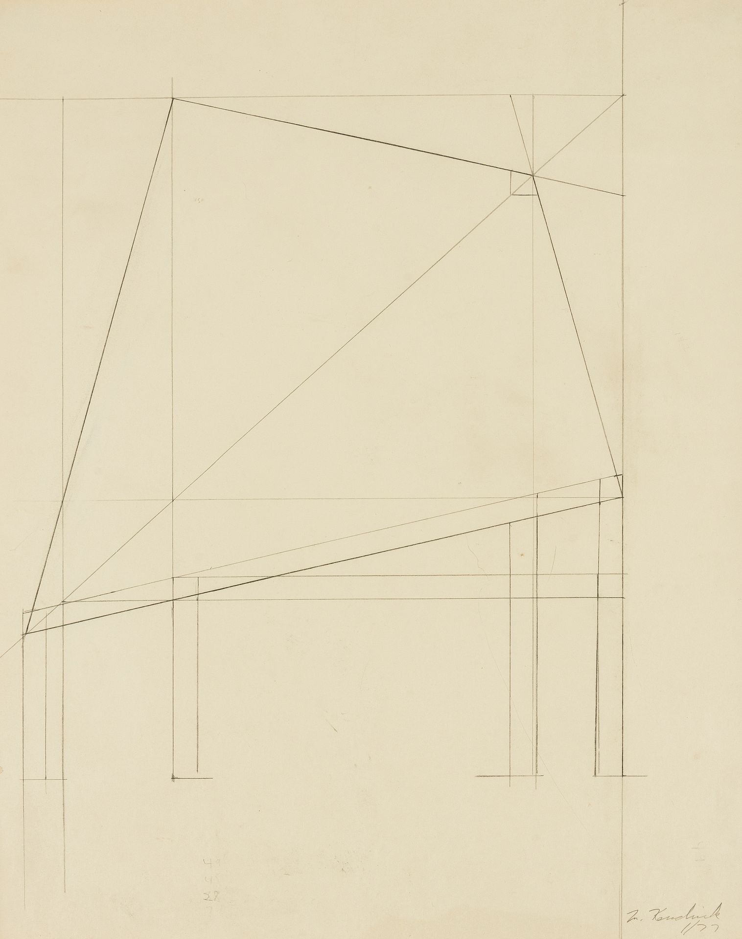 Mel Kendrick (b. 1949) Study for Untitled Sculpture - Bild 3 aus 3