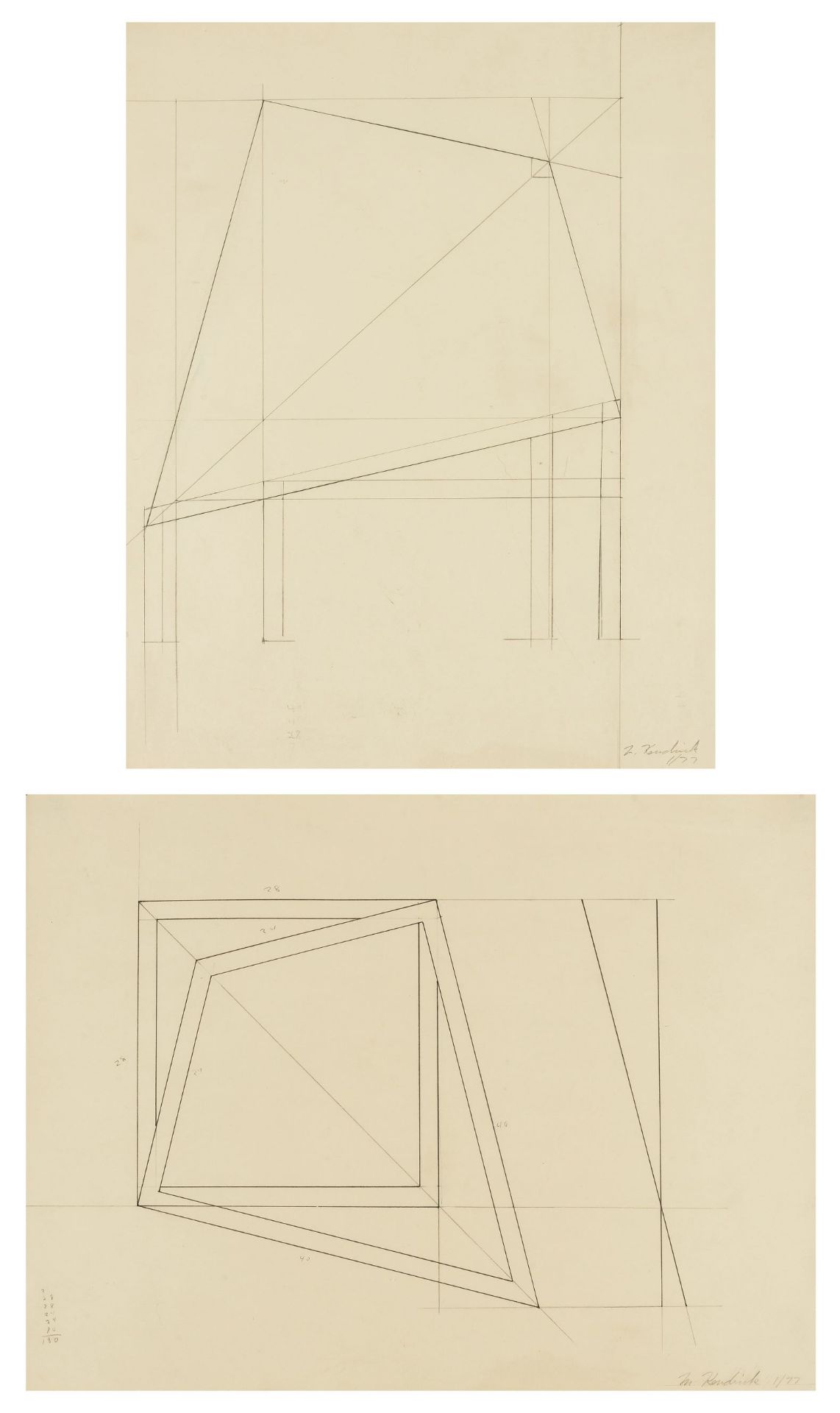 Mel Kendrick (b. 1949) Study for Untitled Sculpture