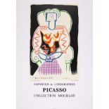 Pablo Picasso (1881-1973) after. Exposition de Lithographies Collection Mourlot Poster