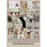 Peter Blake (b. 1932) The Letter Y