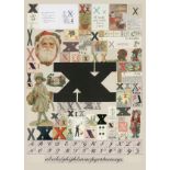 Peter Blake (b. 1932) The Letter X