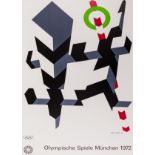 Allan d'Arcangelo (1930-1998) Olympische Spiele München 1972