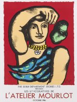 Fernand Léger (1881-1955) after. Poster for L'Atelier Mourlot