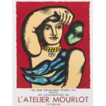 Fernand Léger (1881-1955) after. Poster for L'Atelier Mourlot