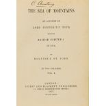 Canada.- St. John (Molyneux) The Sea of Mountains, 2 vol., first edition, 1876.