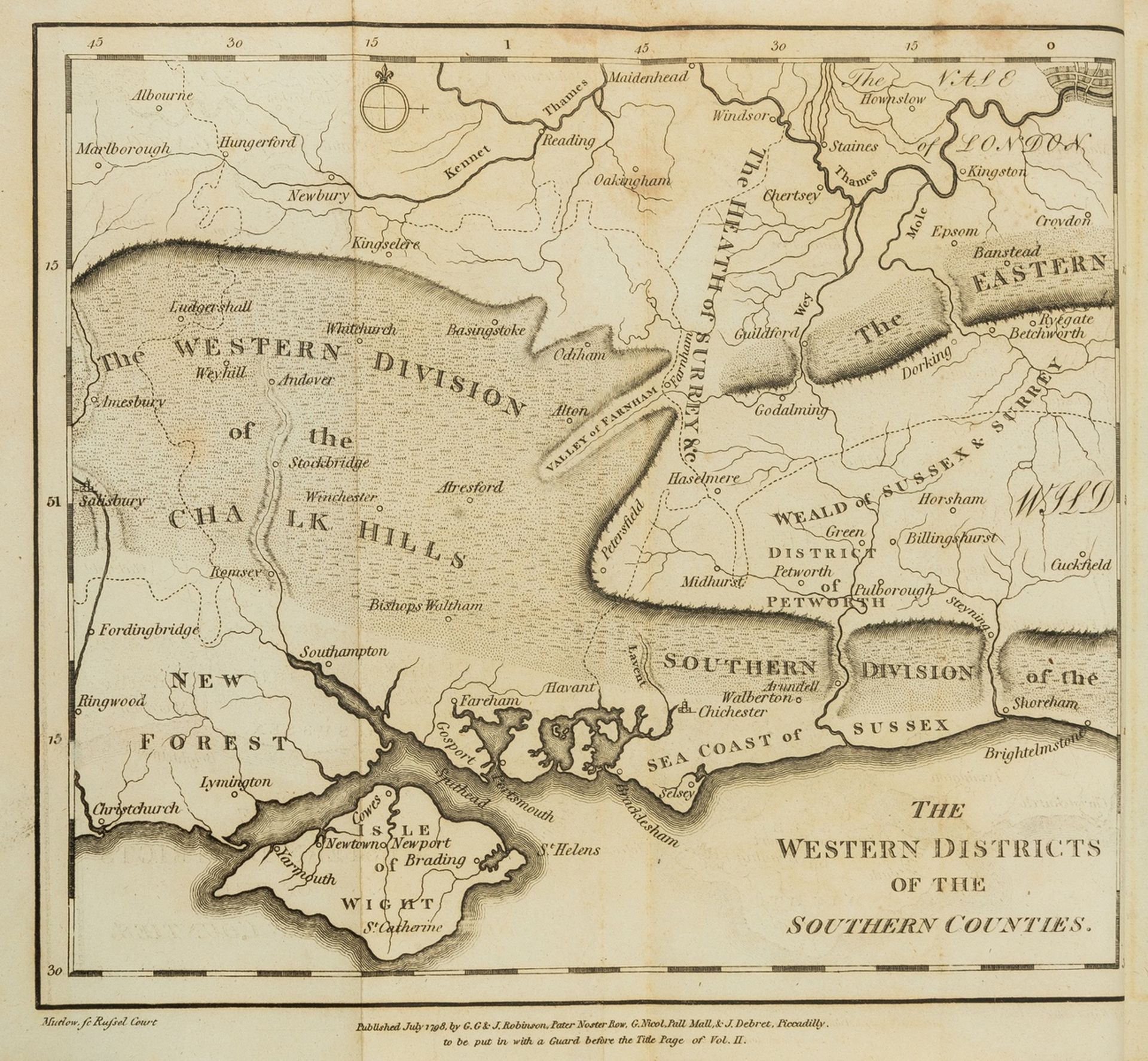 Marshall (William) The Rural Economy of the Southern Counties, 2 vol., for G. Nicol & others, …