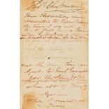 Chapman (Thomas) A Journal of Memoranda and Observations on Rural Economy, autograph manuscript, …