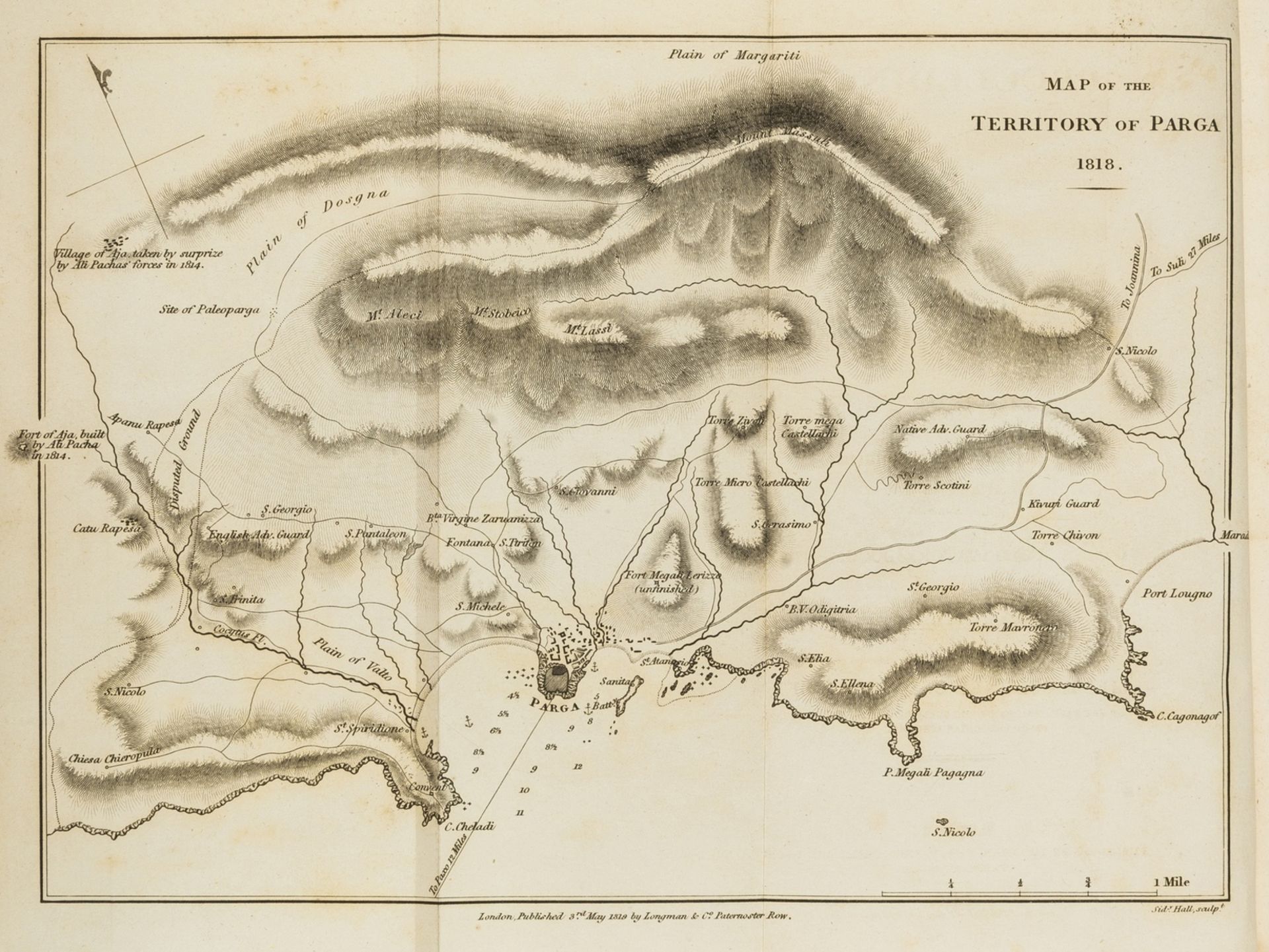 Balkans.- De Bosset (Lieut.-Colonel C. P.) Proceedings in Parga and the Ionian Islands, first …