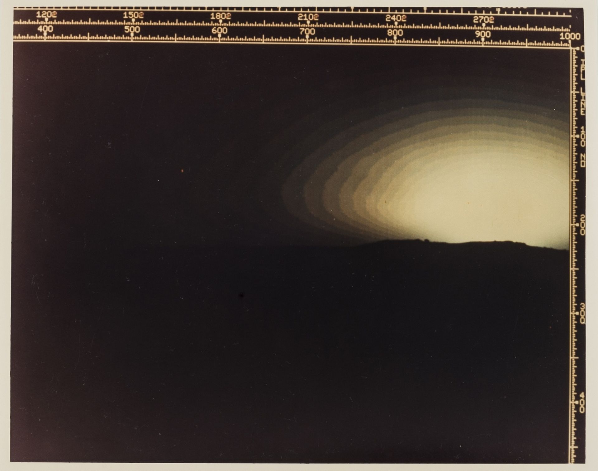 Martian Sunset, vintage chromogenic print, 30 August 1976.