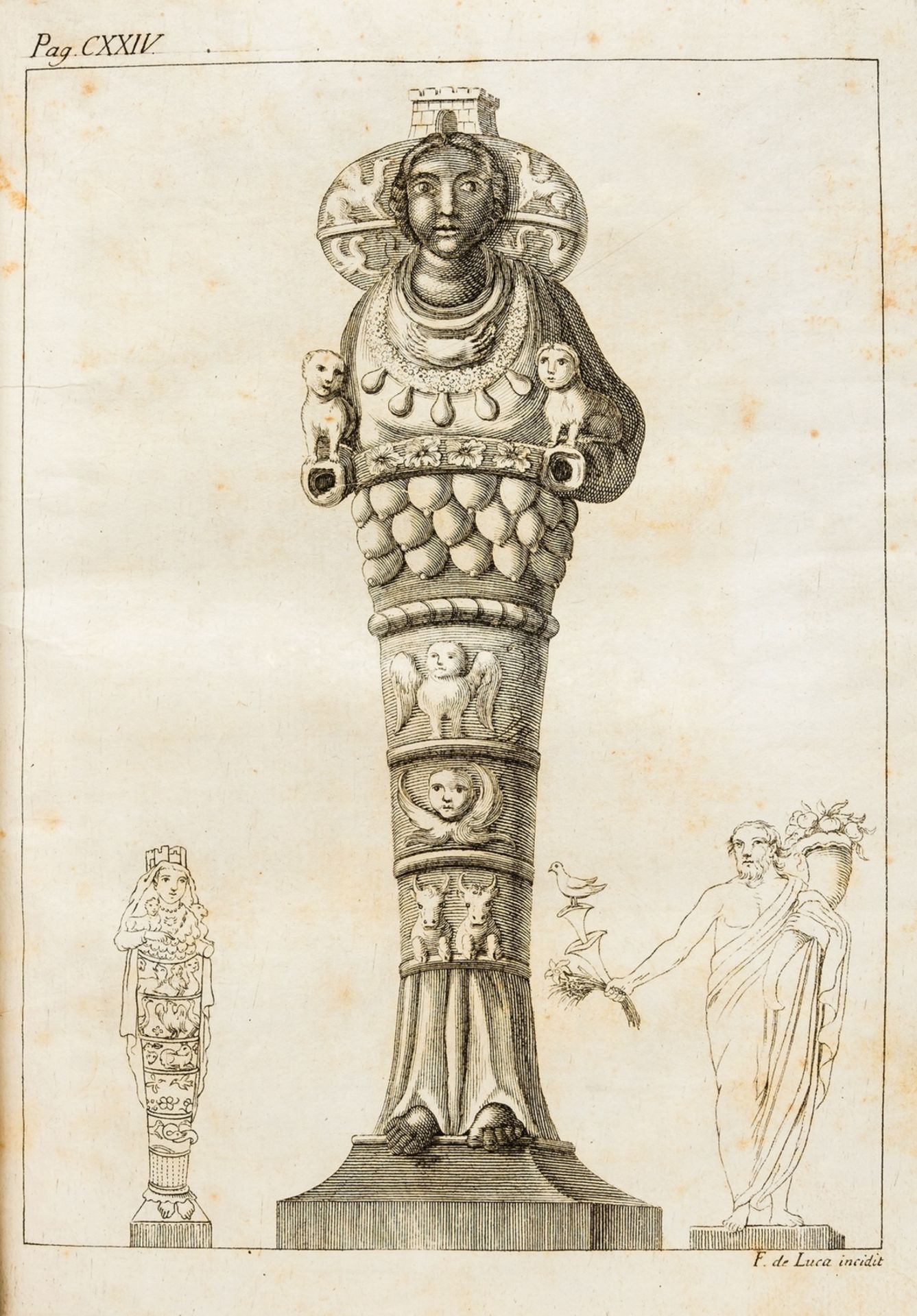 Antiquities.- Trutta (Gianfrancesco) Dissertazioni Istoriche delle Antichità Alifane, first …