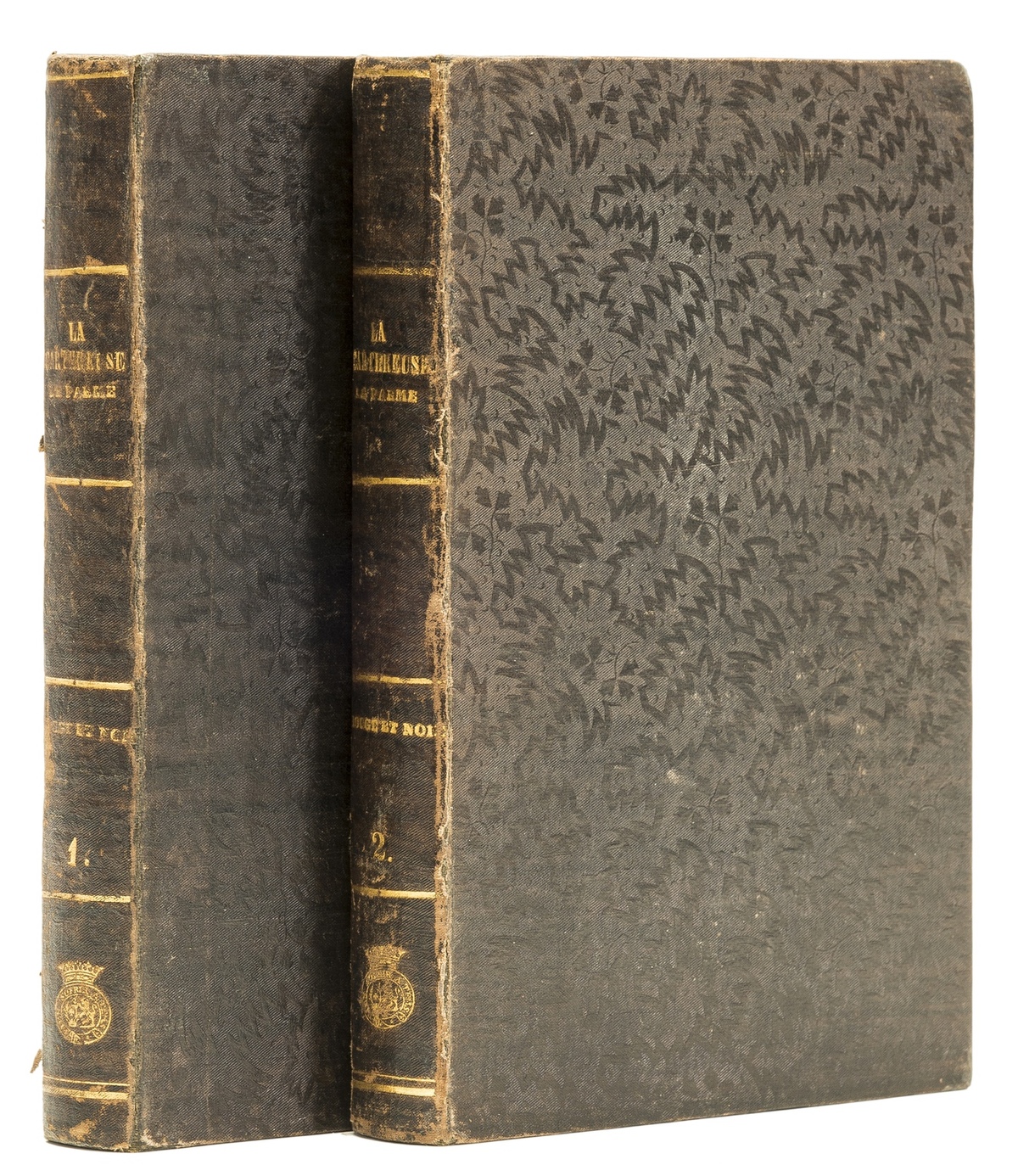 "Stendhal". La Chartreuse de Parme, 2 vol., first edition, first issue, Paris, Ambroise Dupont, … - Image 2 of 2