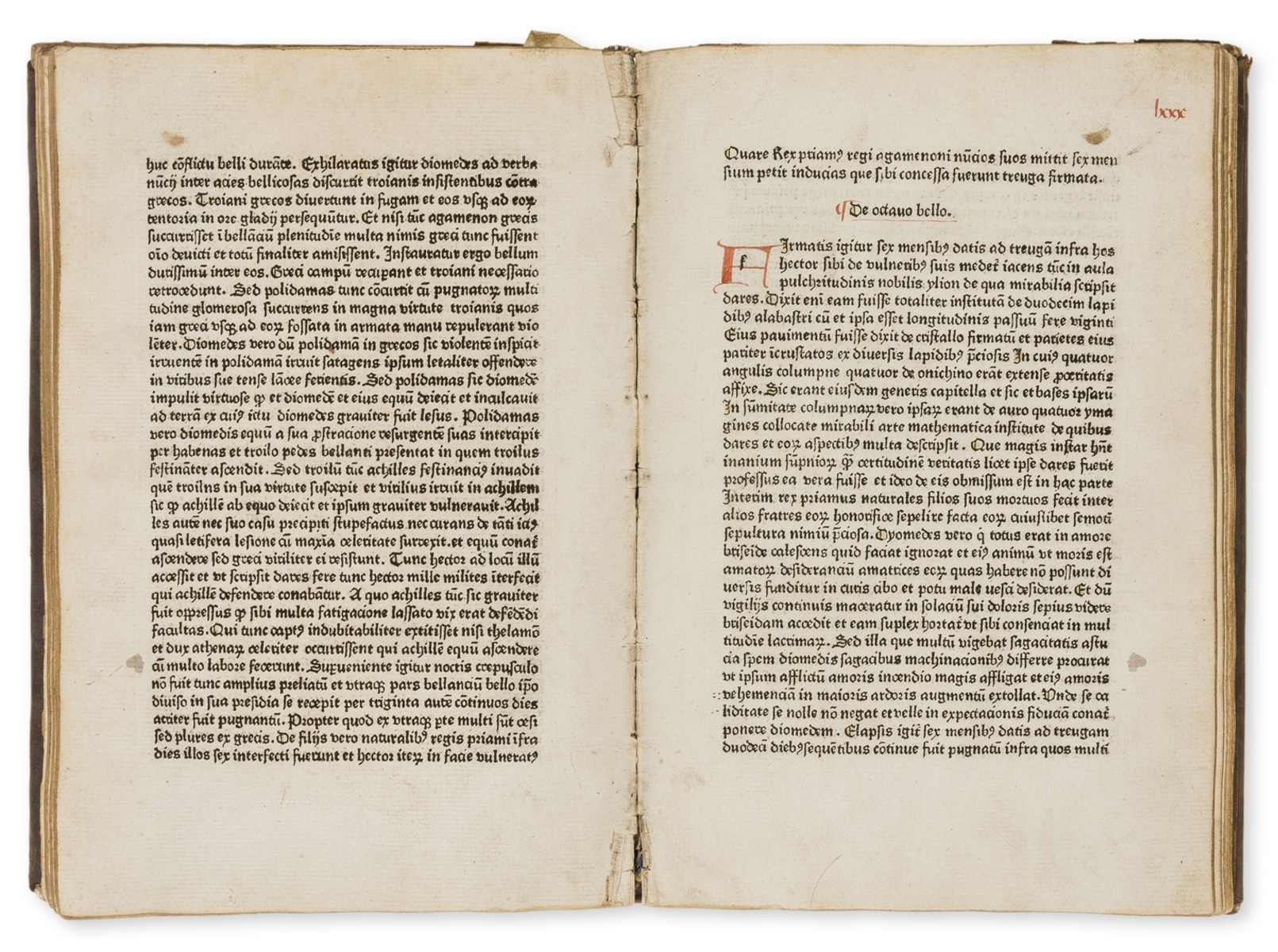 Troy.- Early English provenance.- Columna (Guido de) Historia destructionis Troiae, first edition, … - Image 6 of 8