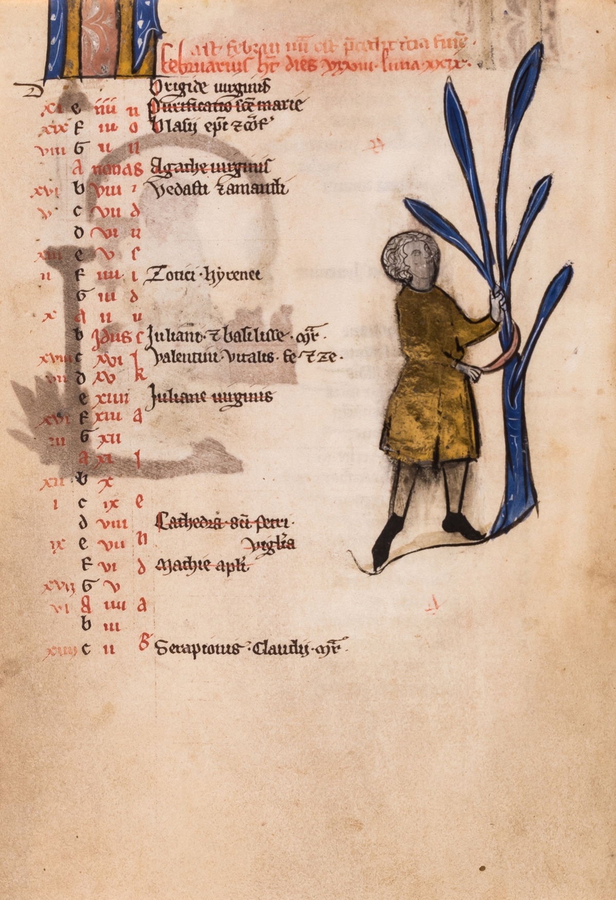 Illuminated manuscript.- Psalter, Use of Liège, in Latin, illuminated manuscript on vellum, …