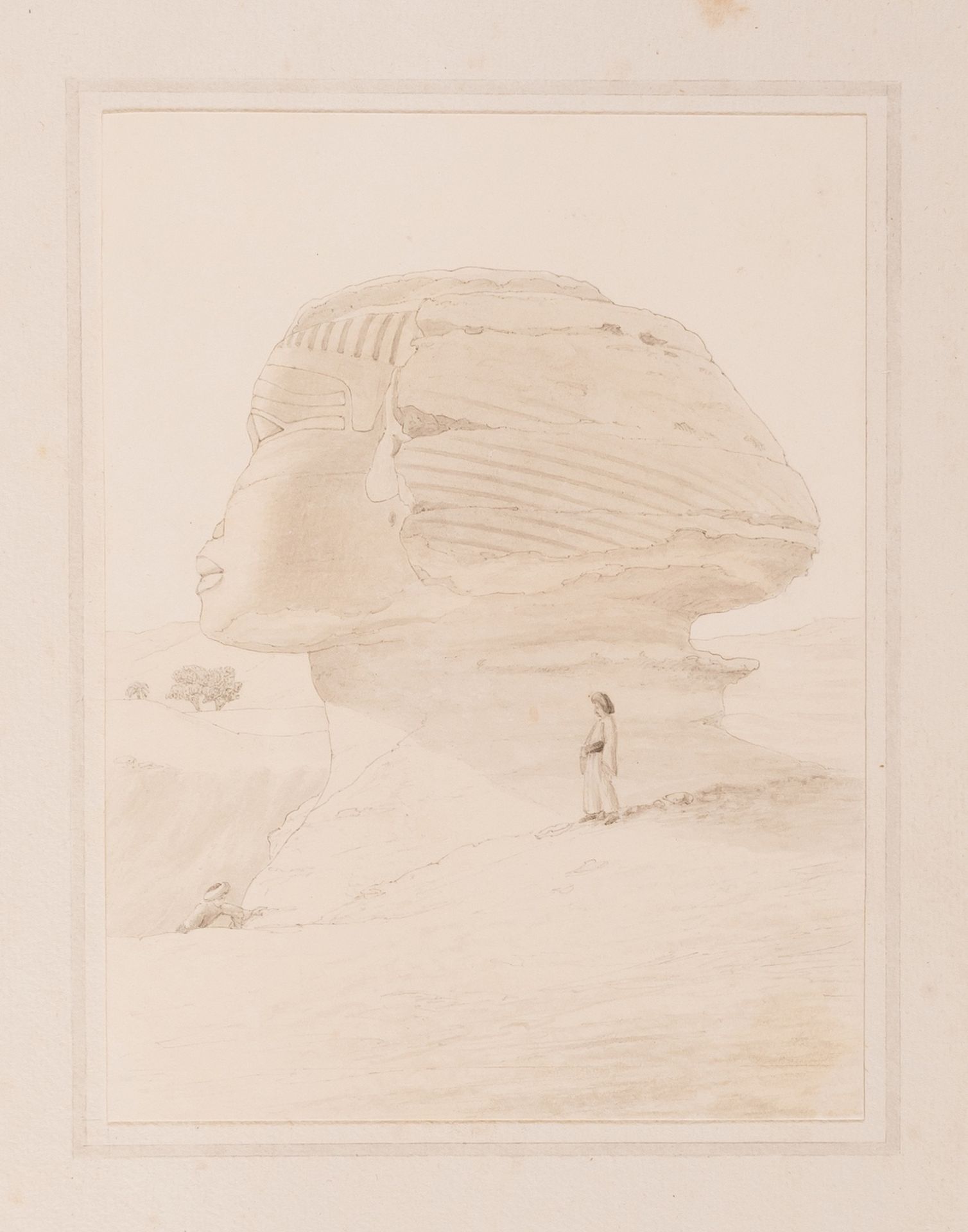 Egypt.- Lane (Edward William) Album comprising 23 fine original studies from the artist's tours of … - Image 4 of 6