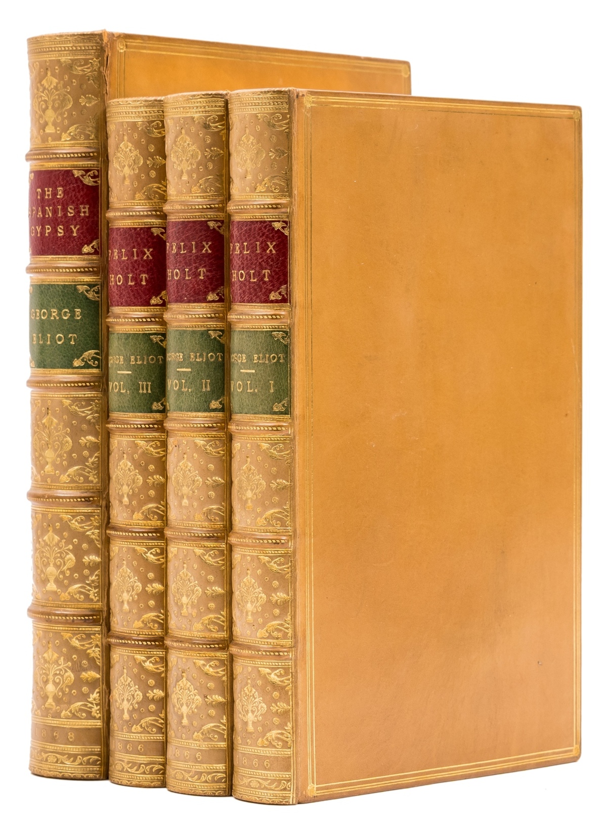 [Evans (Mary Ann)], "George Eliot". Felix Holt, 3 vol., first edition, Robert Hoe copies, …