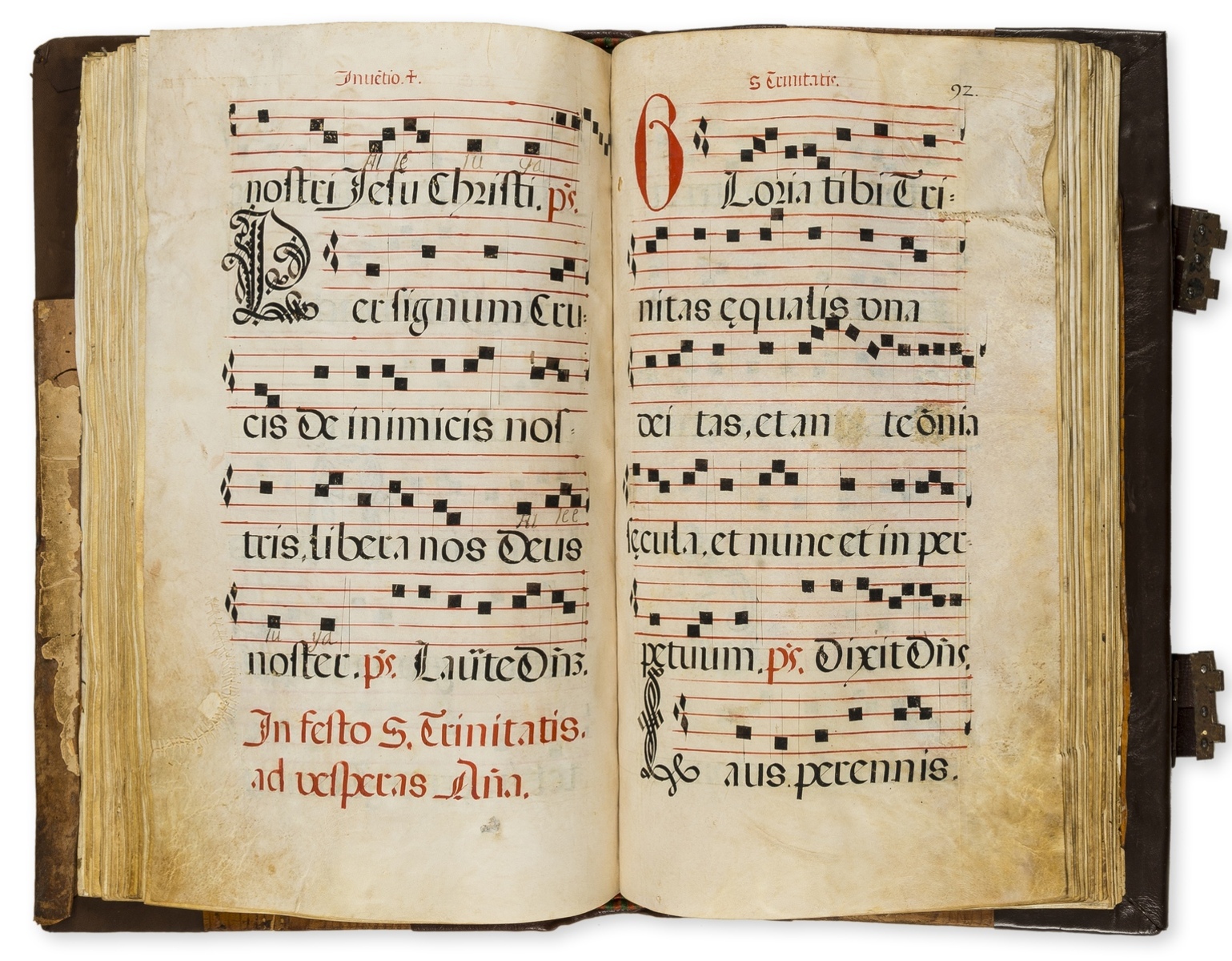 Illuminated manuscript.- Gradual, in Latin, decorated manuscript on vellum, Spain, [16th century].