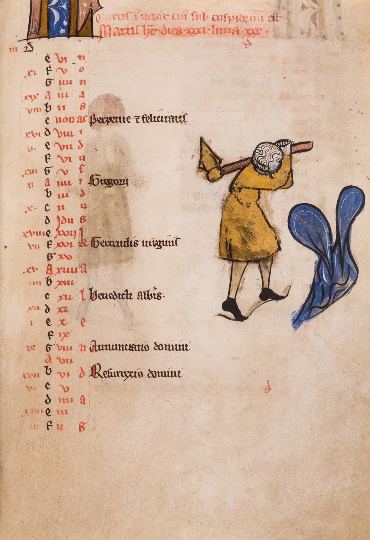 Illuminated manuscript.- Psalter, Use of Liège, in Latin, illuminated manuscript on vellum, … - Image 4 of 9