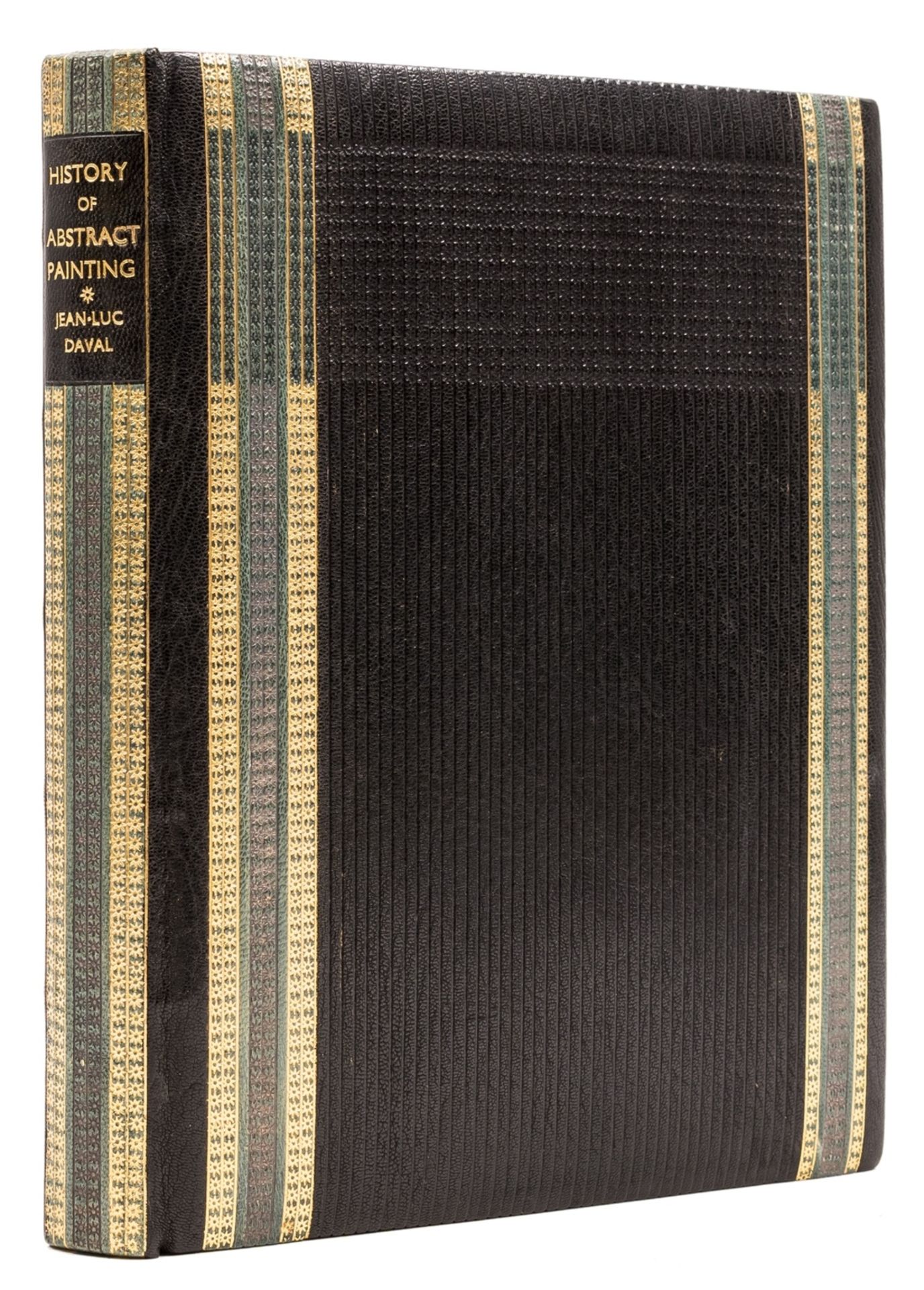 Binding.- Middleton (Bernard C., binder).- Daval (Jean-Luc) History of Abstract Painting, bound in …