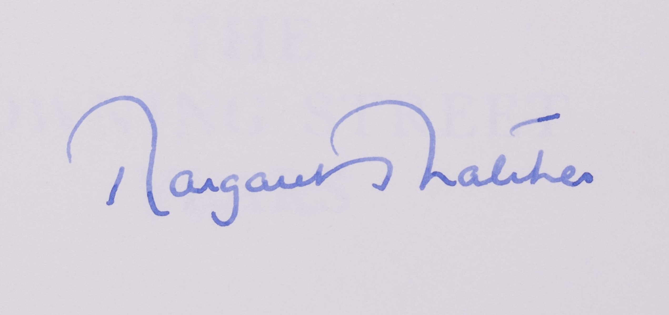 Thatcher (Margaret) The Downing Street Years, first edition, signed by the author, 1993; and two … - Image 2 of 2