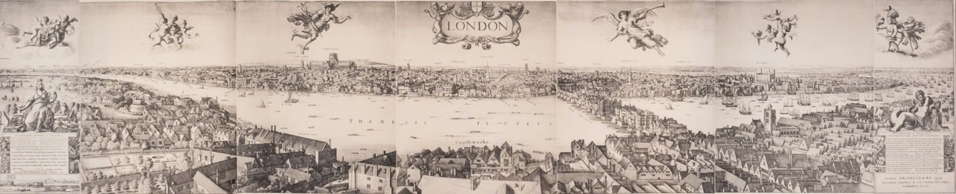 Hollar (Wenceslaus) London: 37 Etchings of London Views (1636-1667), one of 250 sets, Edgeworth …