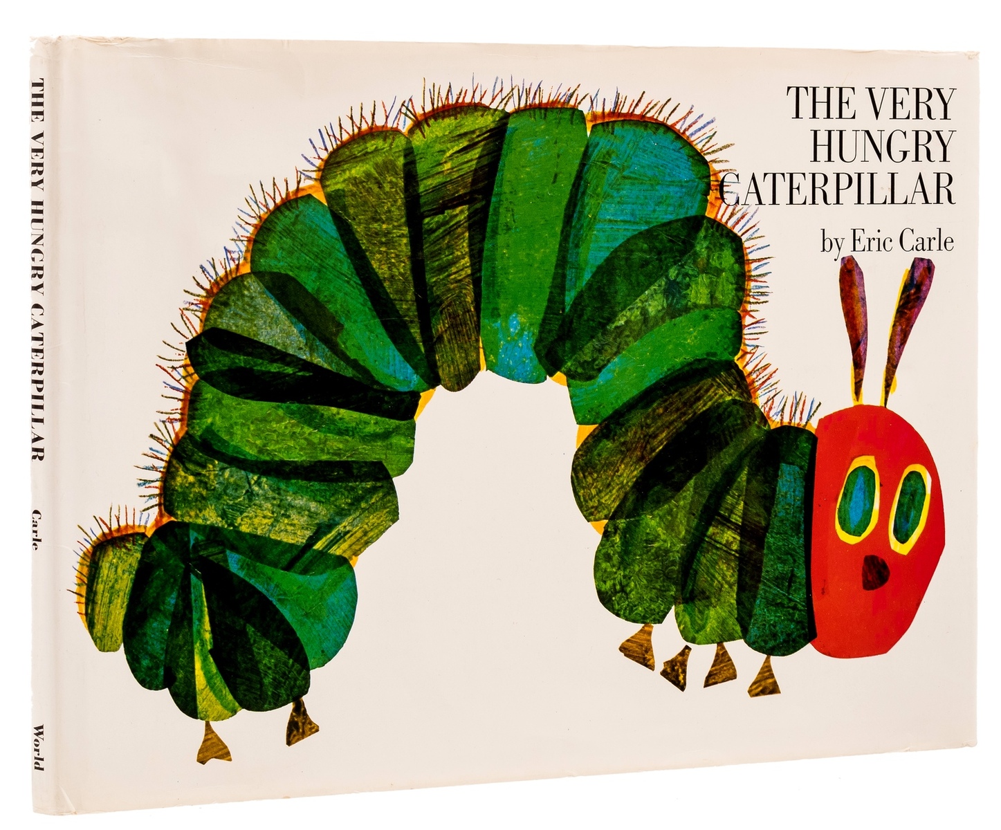 Carle (Eric) The Very Hungry Caterpillar, first edition, first printing, Cleveland, World …