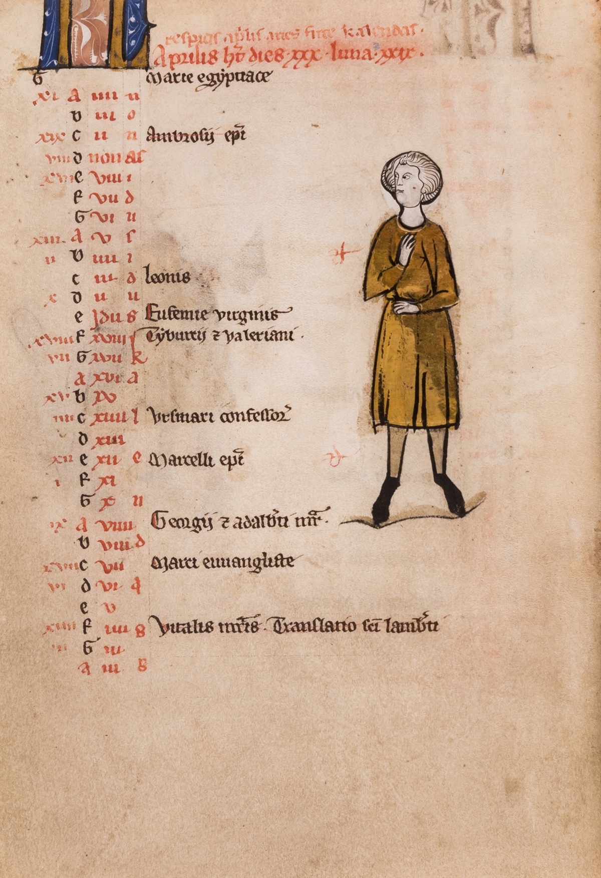 Illuminated manuscript.- Psalter, Use of Liège, in Latin, illuminated manuscript on vellum, … - Image 5 of 9