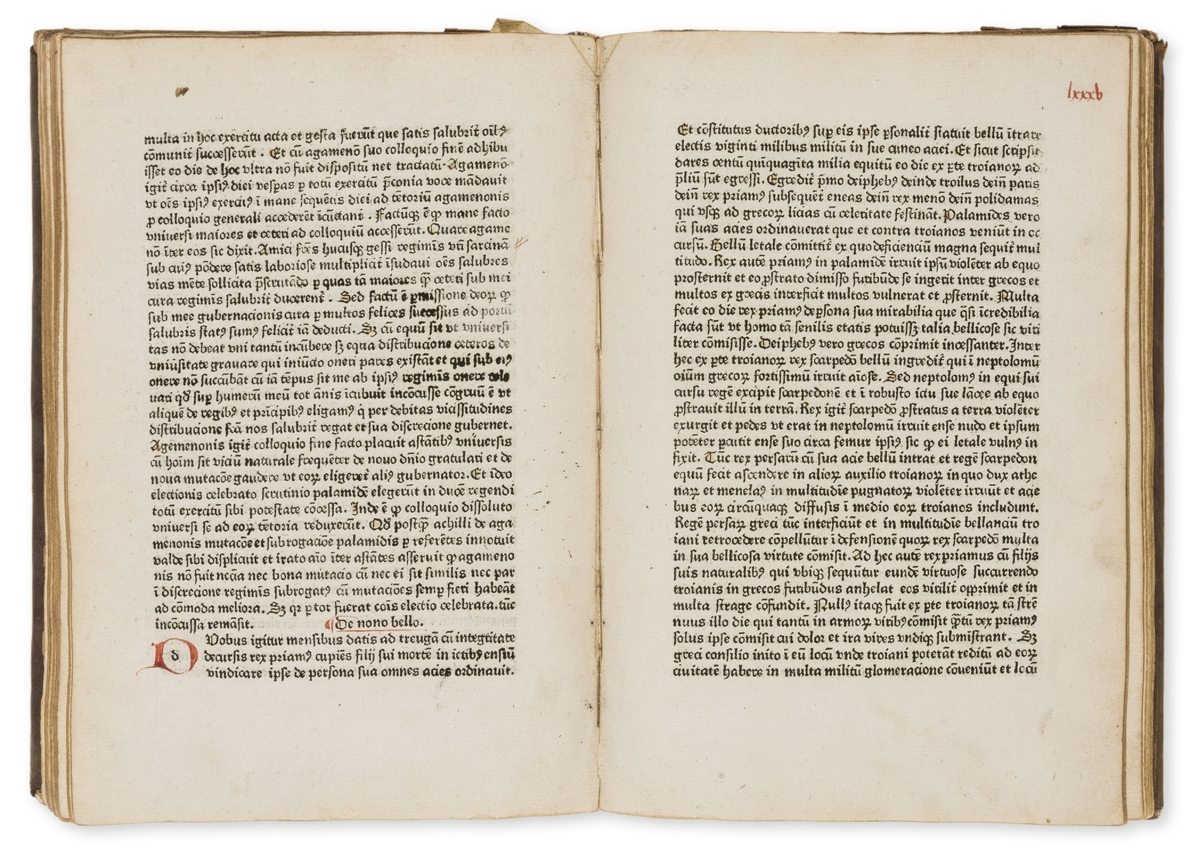 Troy.- Early English provenance.- Columna (Guido de) Historia destructionis Troiae, first edition, … - Image 5 of 8