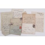 British Museum Library.- Jenner (Henry) Letters addressed to Jenner at the British Museum, …