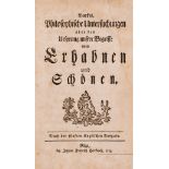 Burke (Edmund) Philosophische Untersuchungen über den Urspung unsrer Begriffe vom Erhabenen und …