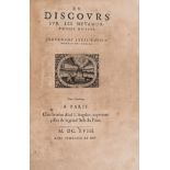 Ovidius Naso (Publius) [and Nicolas Renouard], XV Discours sur les Metamorphoses d'Ovide, …