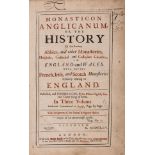 Dugdale (Sir William) Monasticon Anglicanum, or, the History of the Ancient Abbies and Other …