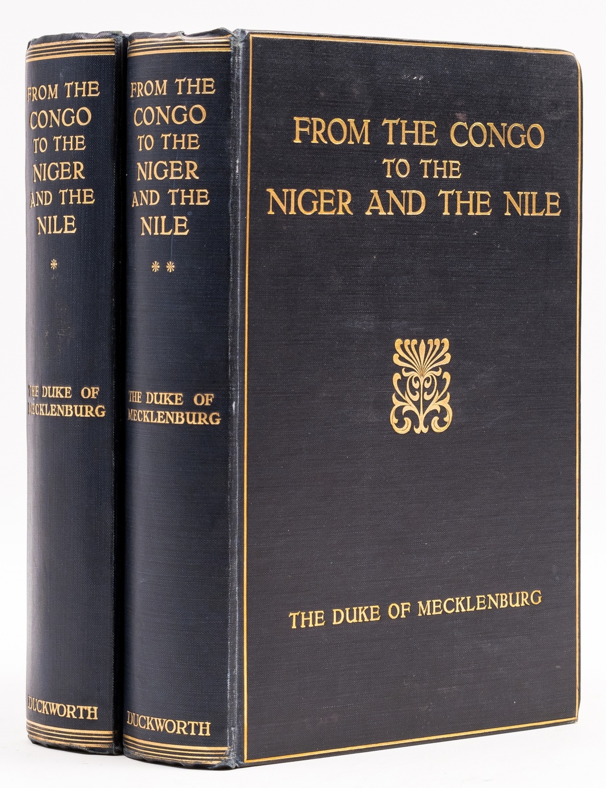 Africa.- Mecklenburg (Adolf Friedrich, Duke of) From the Congo to the Niger and the Nile, 2 vol., …