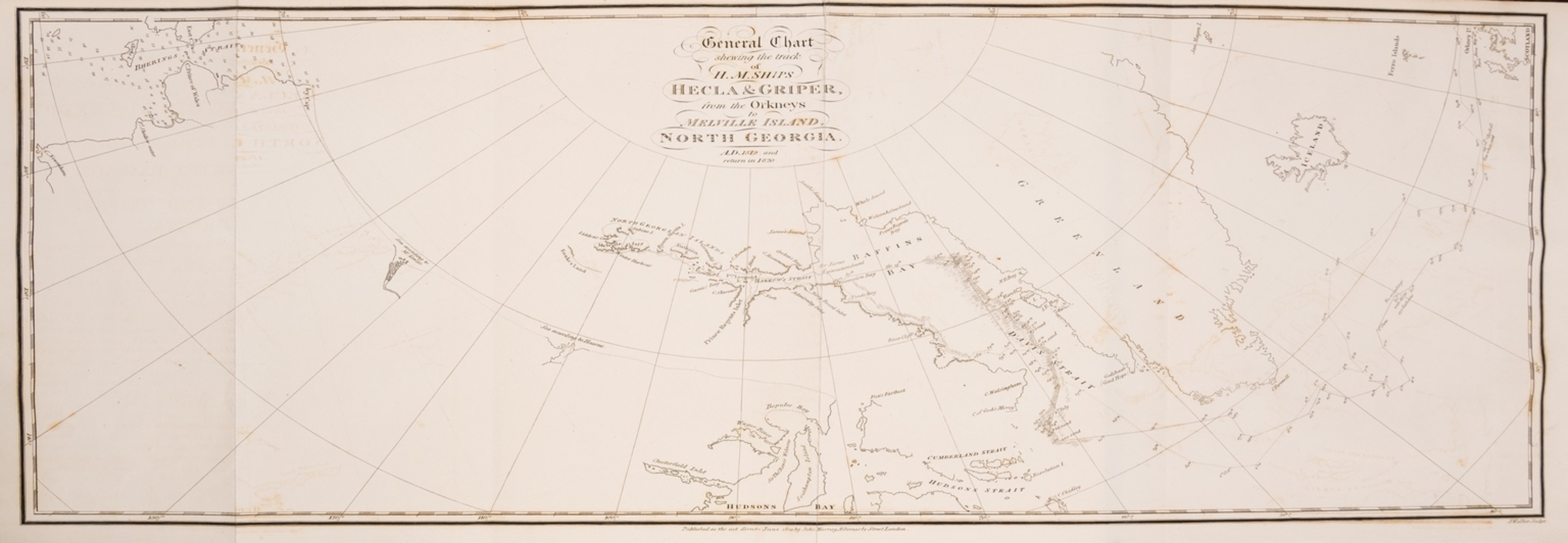 Polar.- Parry (William Edward) Journal of a Voyage for the Discovery of a North-West Passage from …