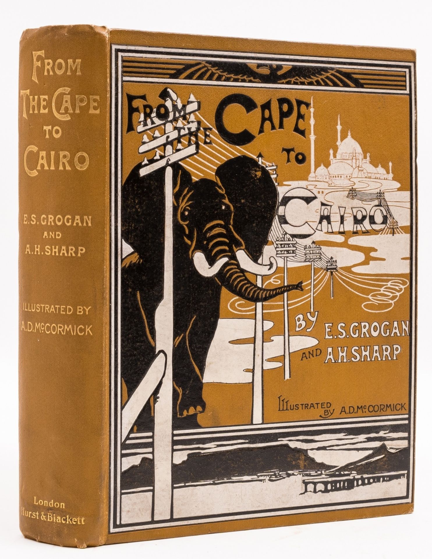 Africa.- Egypt.- Grogan (Ewart S.) & Arthur H. Sharp. From the Cape to Cairo, first edition, 1900; …