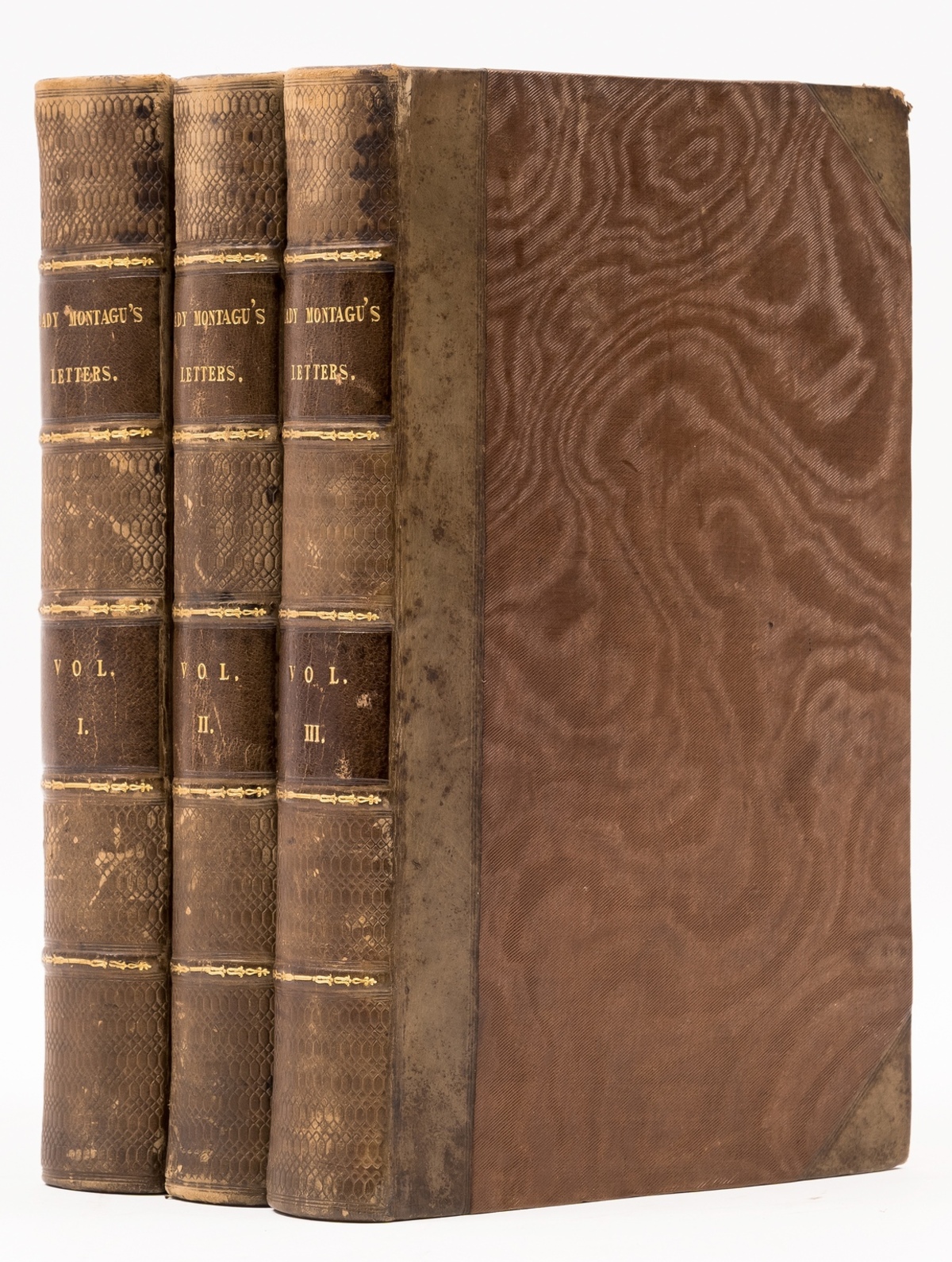 Turkey.- Montagu (Lady Mary Wortley) The Letters and Works, 3 vol., first edition, 1837.