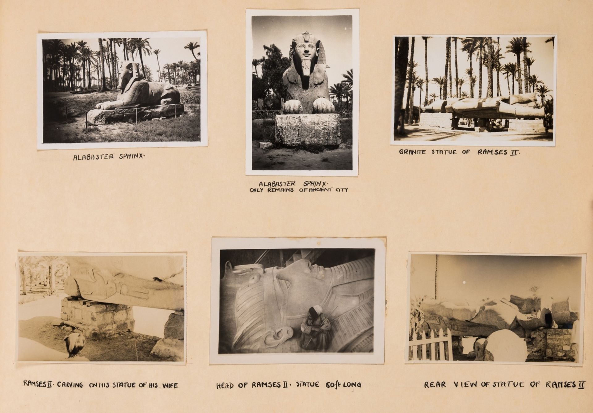 Egypt.- Warren (John B.) Scenes of Ancient Egypt, [1945].