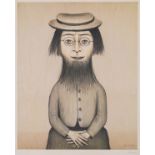 Laurence Stephen Lowry (1887-1976) Woman With A Beard