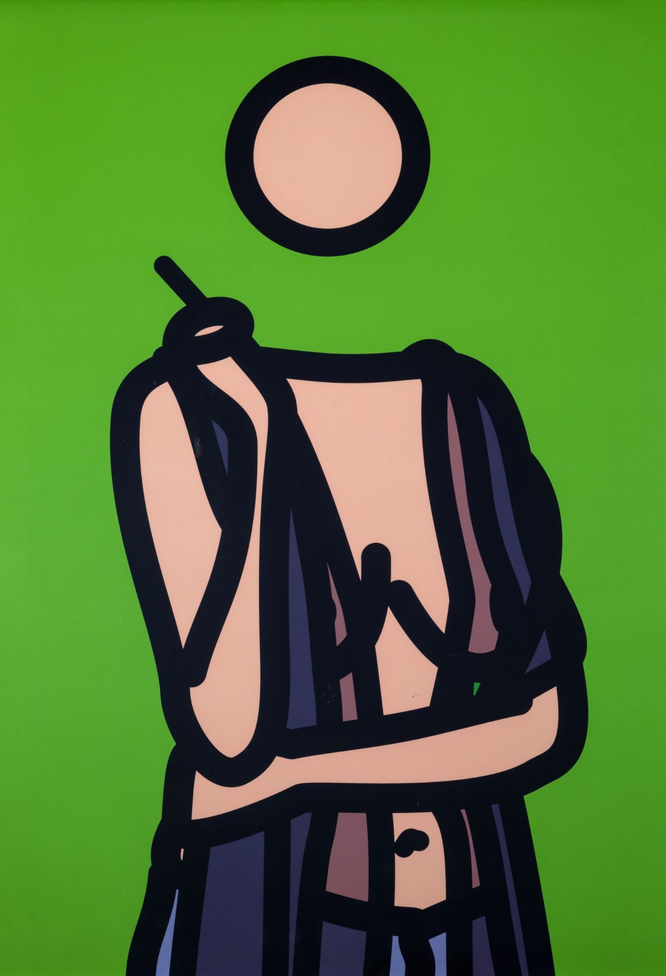 Julian Opie (b.1958) Ruth Smoking. 5 (Cristea 94)