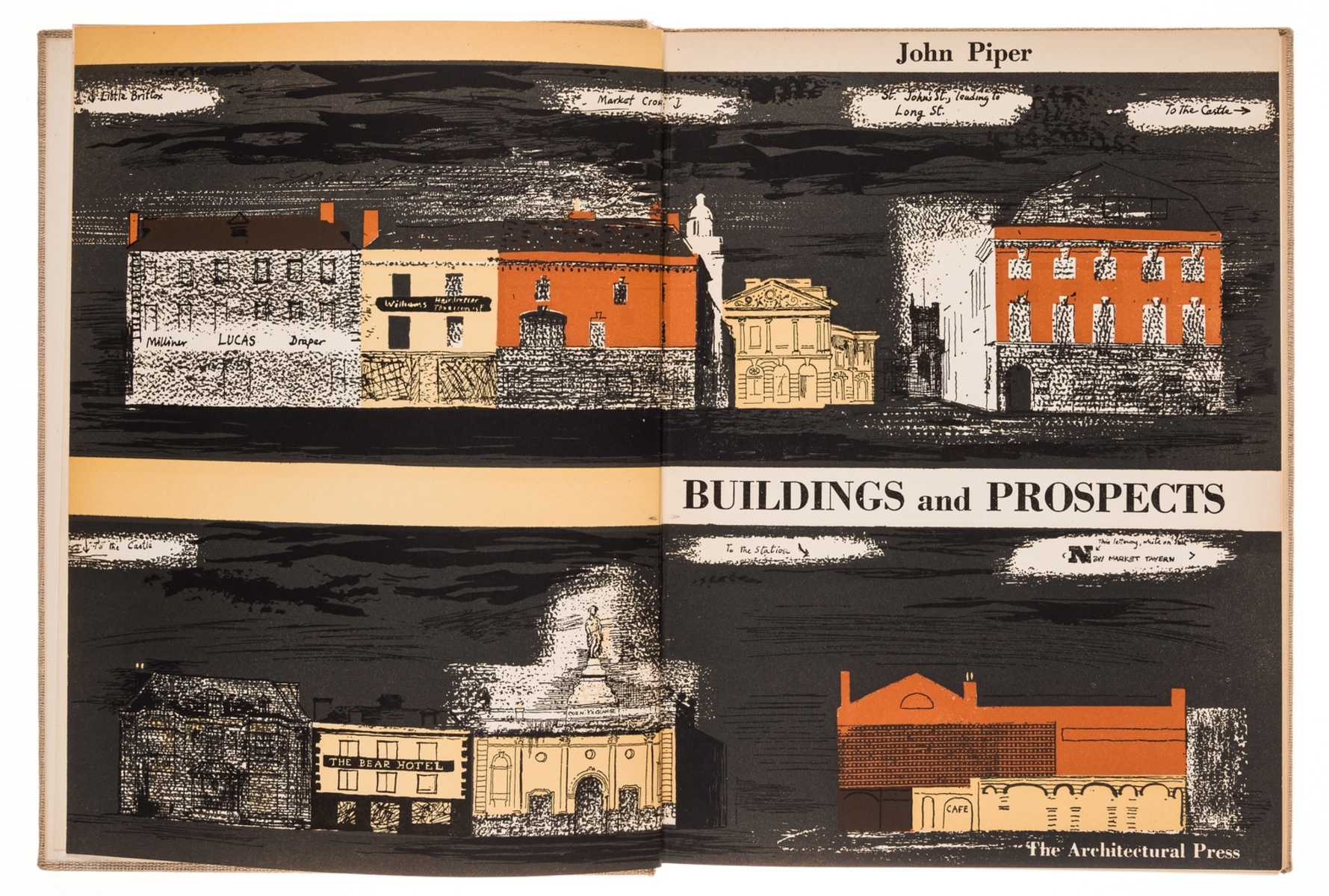 Piper (John) Buildings and Prospects, first edition, Architectural Press, 1948 & others, Piper (4)