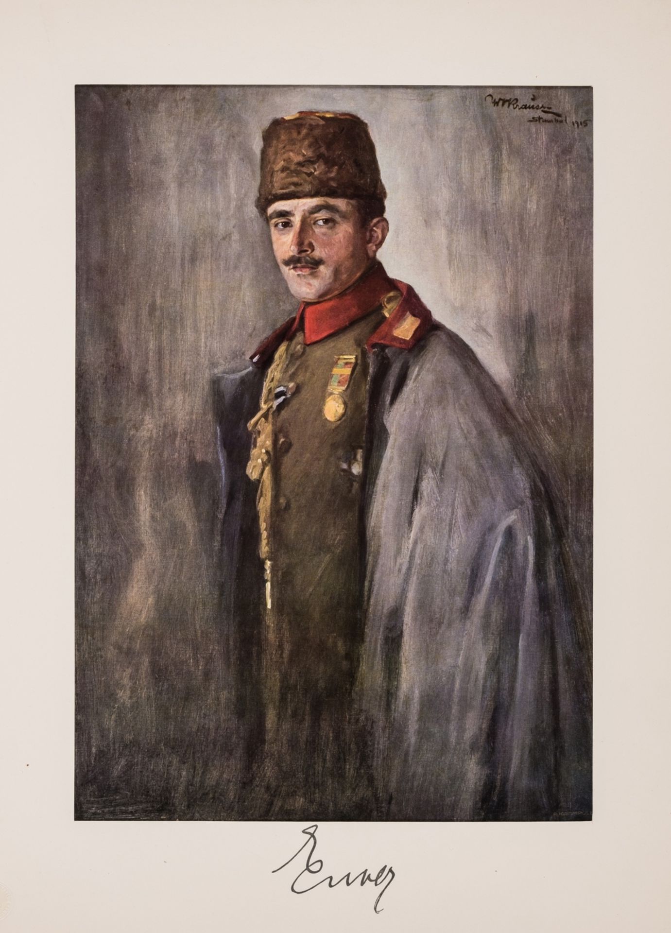 Turkey.- Krausz (Wilhelm Victor) Die Turkei Im Weltkrieg: Bildnisse und Skizzen, first edition, …