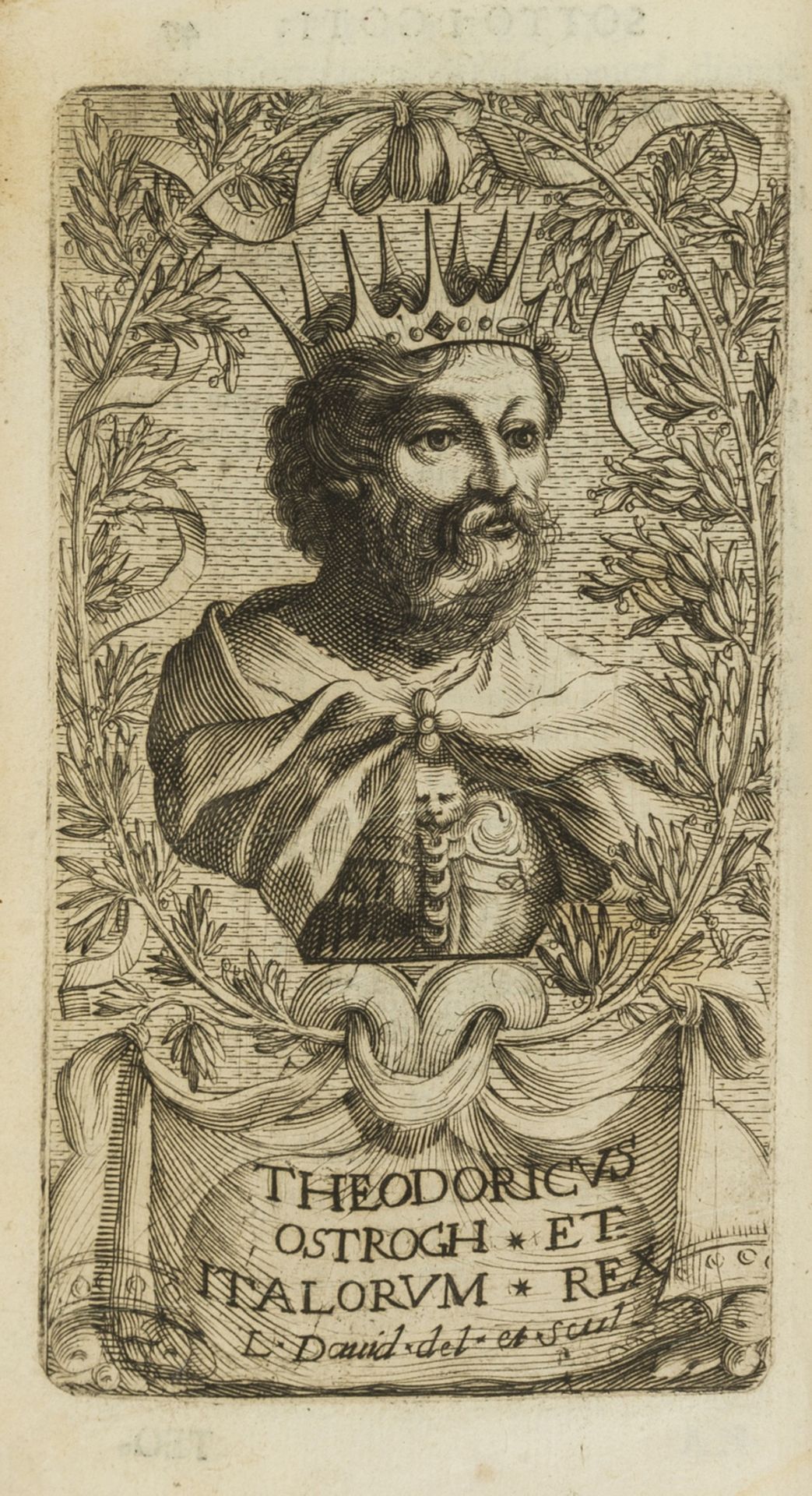 Tesauro (Emanuele) Del Regno d'Italia sotto i Barbari Epitome, Venice, Hertz, 1667.