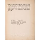 Ashbee (C.R.) & others. The Survey of London, vol.1-52 in 53 & 4 monographs, 1900-17 (57)