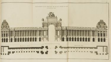 Patte (Pierre) Monumens Érigés en France a la Gloire de Louis XV, first edition, Paris, the …